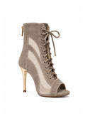 Ankle-Boots GOLDEN-HEEL PU-Leather Grey