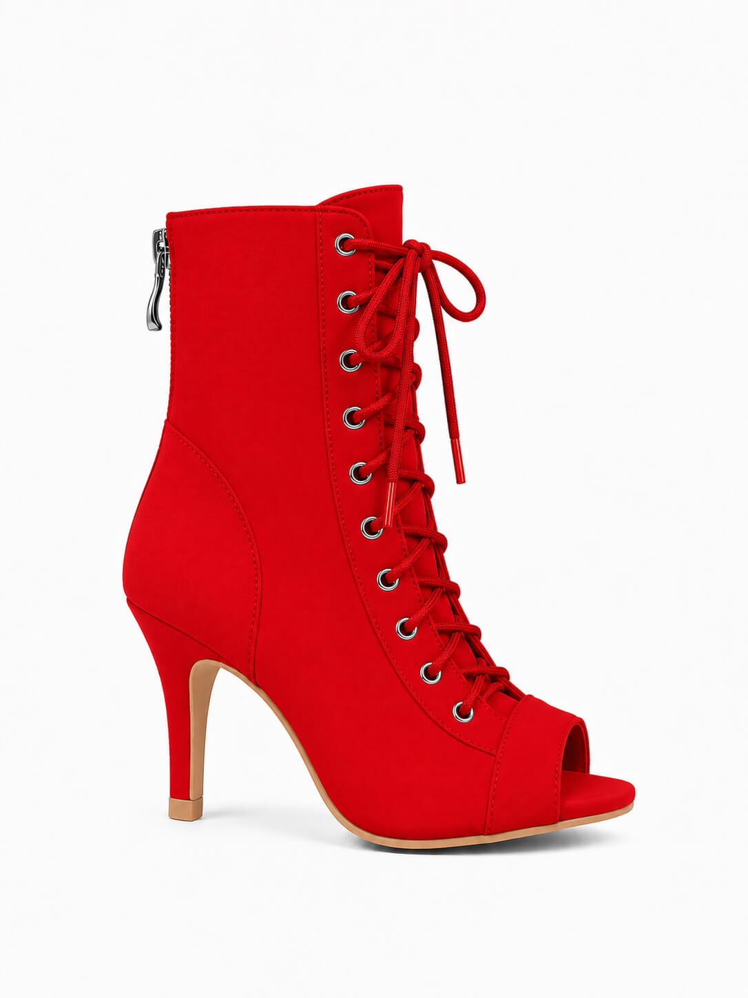 Ankle-Boots High-Elastic Fabric - Hot Pink