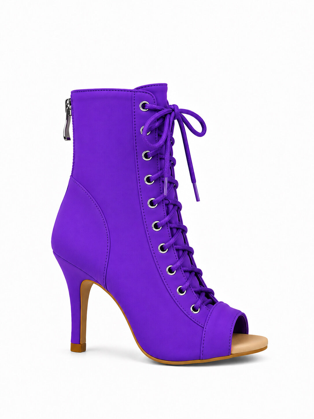 Ankle-Boots High-Elastic Fabric - Hot Pink