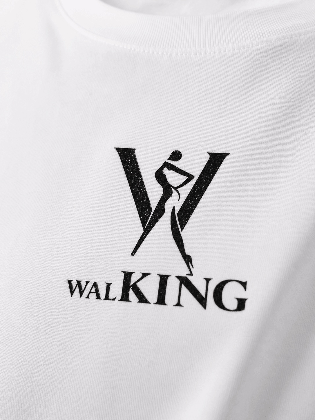 Oversized T-shirt "FUc OFF I'M DANCING" - WHITE