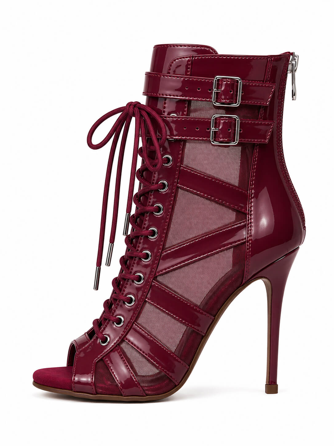 Ankle-Boots Line-Mesh