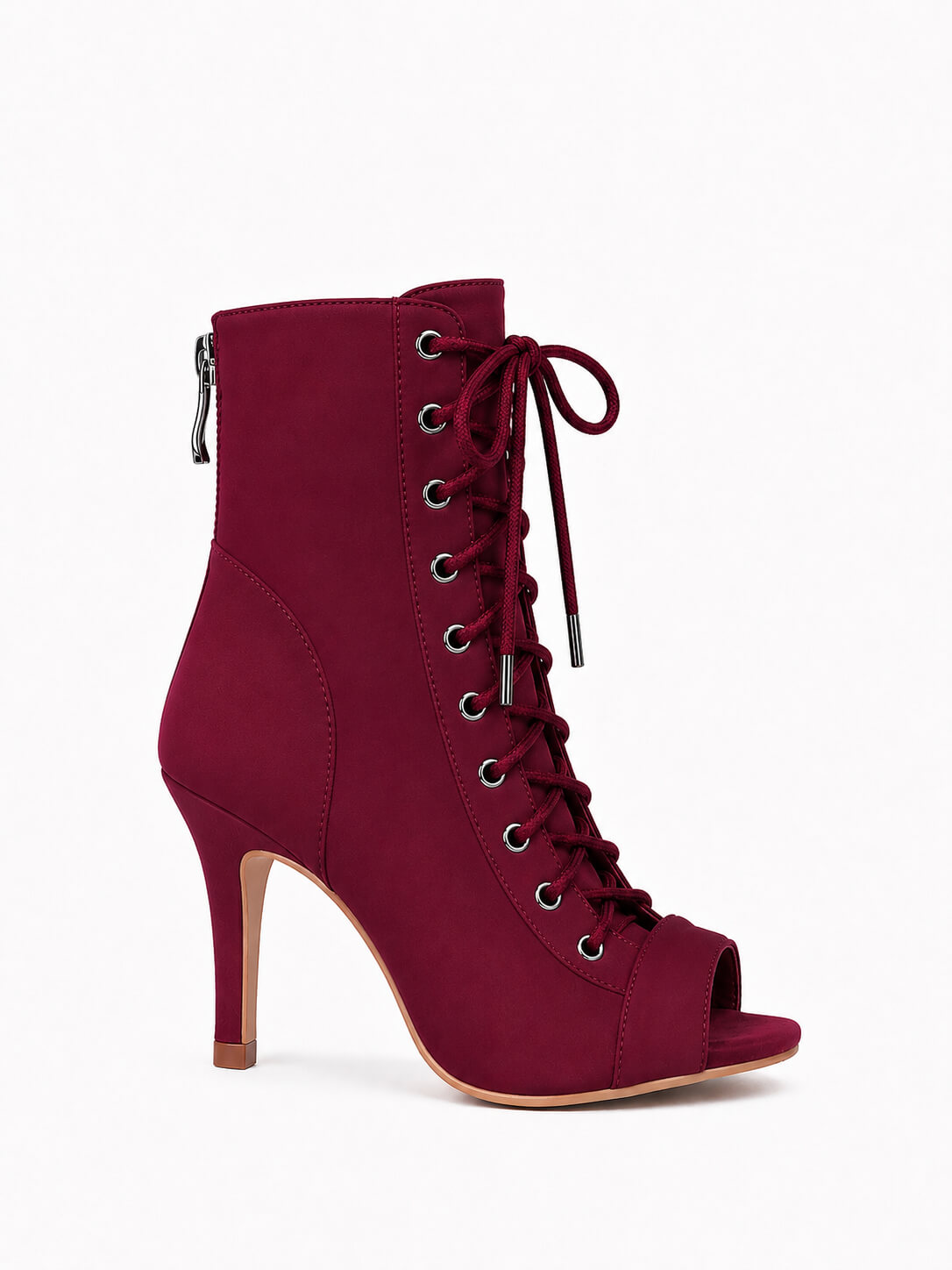 Ankle-Boots High-Elastic Fabric - Purple